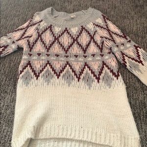 Off white sweater dress size L